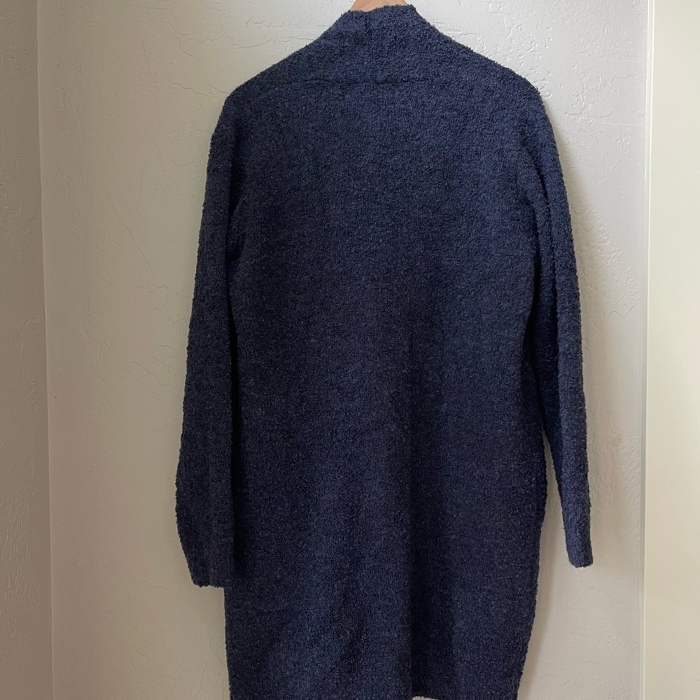 Crace Karin Wool Blend Longline‎ Oversize Open Front Cardigan Sweater Size: XL - Picture 10 of 11